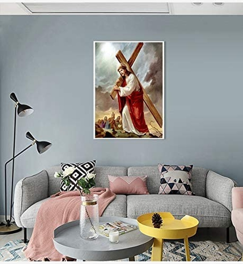 Bộ Dụng Cụ Làm Tranh Đính Đá DIY Kích Thước 30x40cm Dùng Để Trang Trí Nhà