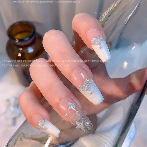 Sticker Nails 3D | Nhũ Lung Linh Flash Phát Sáng