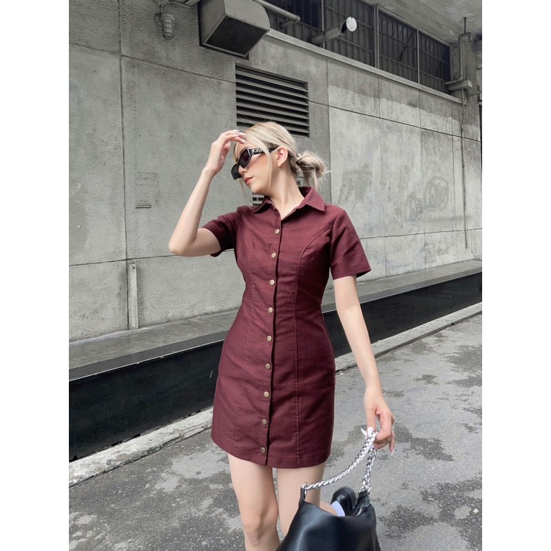 Đầm ôm CHEMISE DENIM | BigBuy360 - bigbuy360.vn