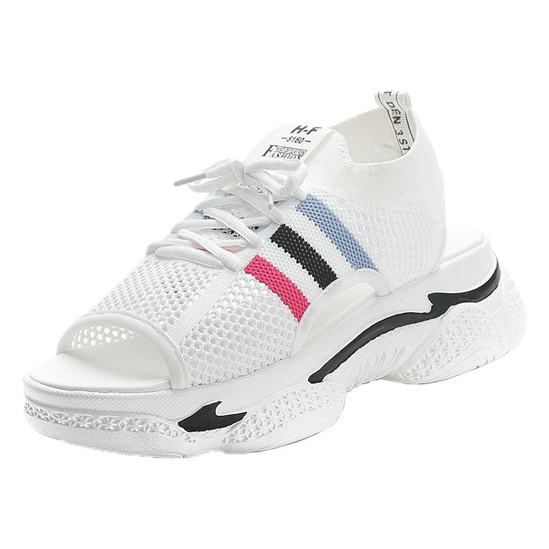 Giày Sandal Thể Thao Đế Dày Rỗng Phong Cách Mùa Hè Dễ Phối Đồ Cho Nữ