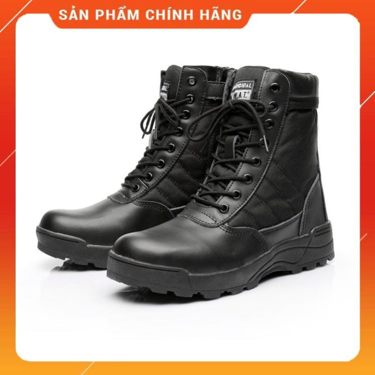 Sẵn hàng - Giầy Leo Núi, Đi Phượt SWAT - Giầy Lính Đặc Nhiệm Mỹ (Cổ Cao) - rẻ vô địch -Za11