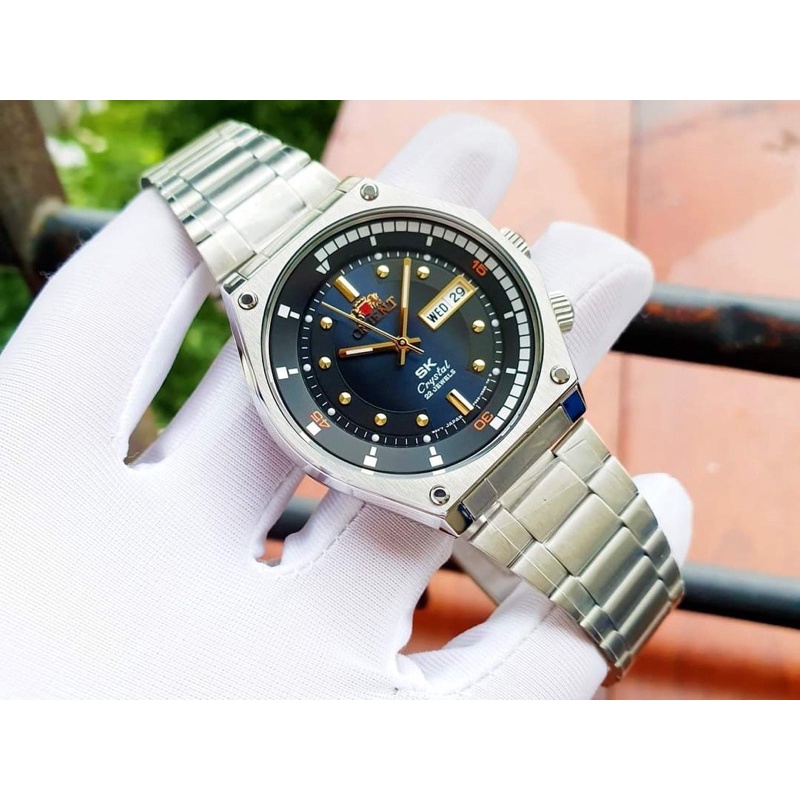 ĐỒNG HỒ NAM CHÍNH HÃNG Orient SK RA-AA0B03L Automatic - Phiên bản Xanh Đen