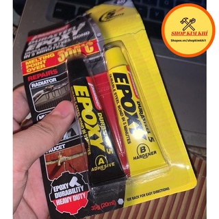 Keo dán kim loại  epoxy 2 thành phần