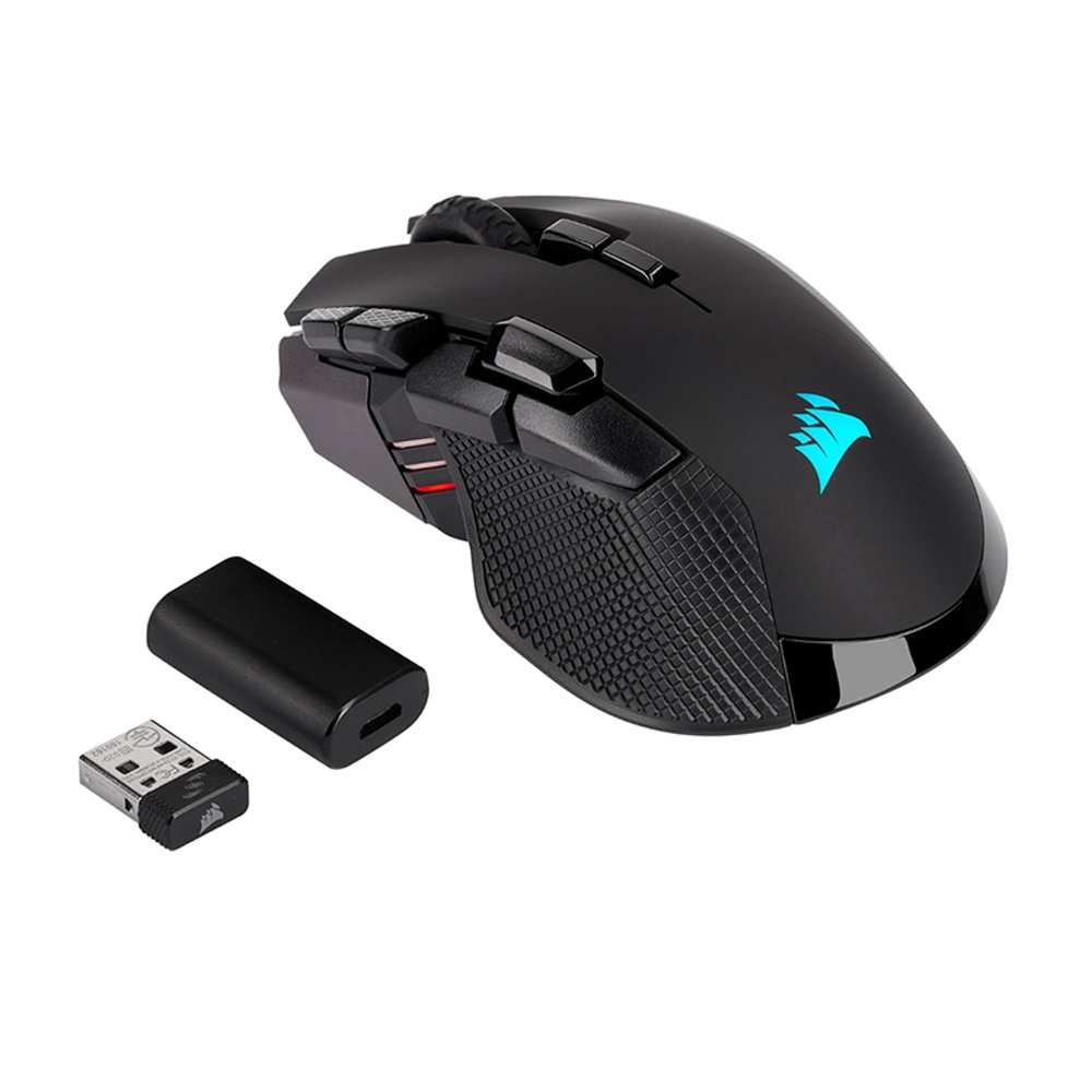 Chuột không dây CORSAIR Iron Claw RGB/CH-9317011-AP - Hàng chính hãng