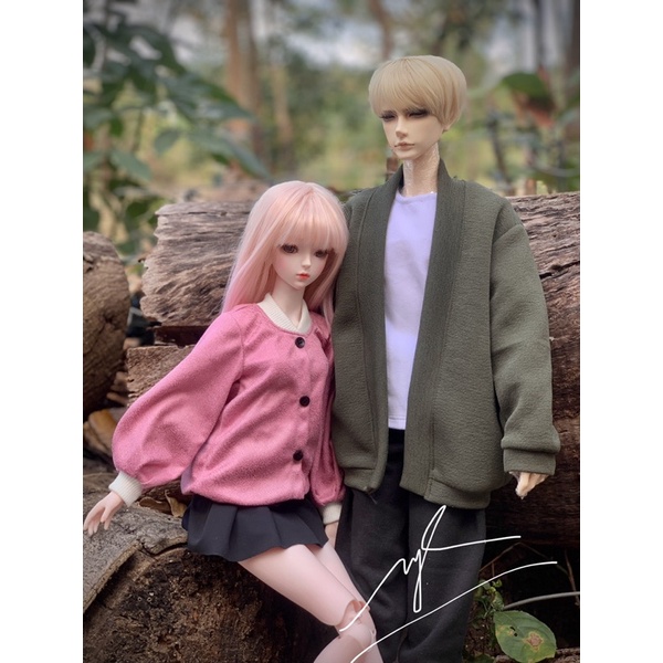 Áo khoác doll bjd 1/3 1/4 1/6 M3
