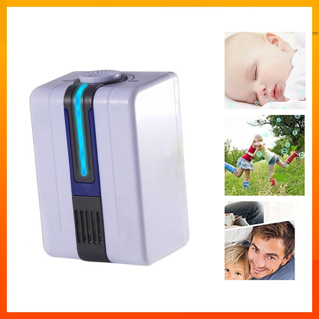 Máy Lọc Không Khí 30m2 Bộ lọc mini công nghệ ion âm khử bụi mịn, khử mùi phòng ngủ, khử mùi nhà vệ sinh
