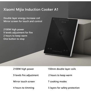 Bếp điện từ Xiaomi Mijia A1 Model 2019 - Bếp từ Xiaomi A1