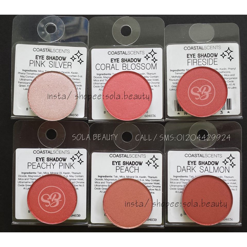 Các màu mắt lẻ (P.3) - Coastal Scents | BigBuy360 - bigbuy360.vn