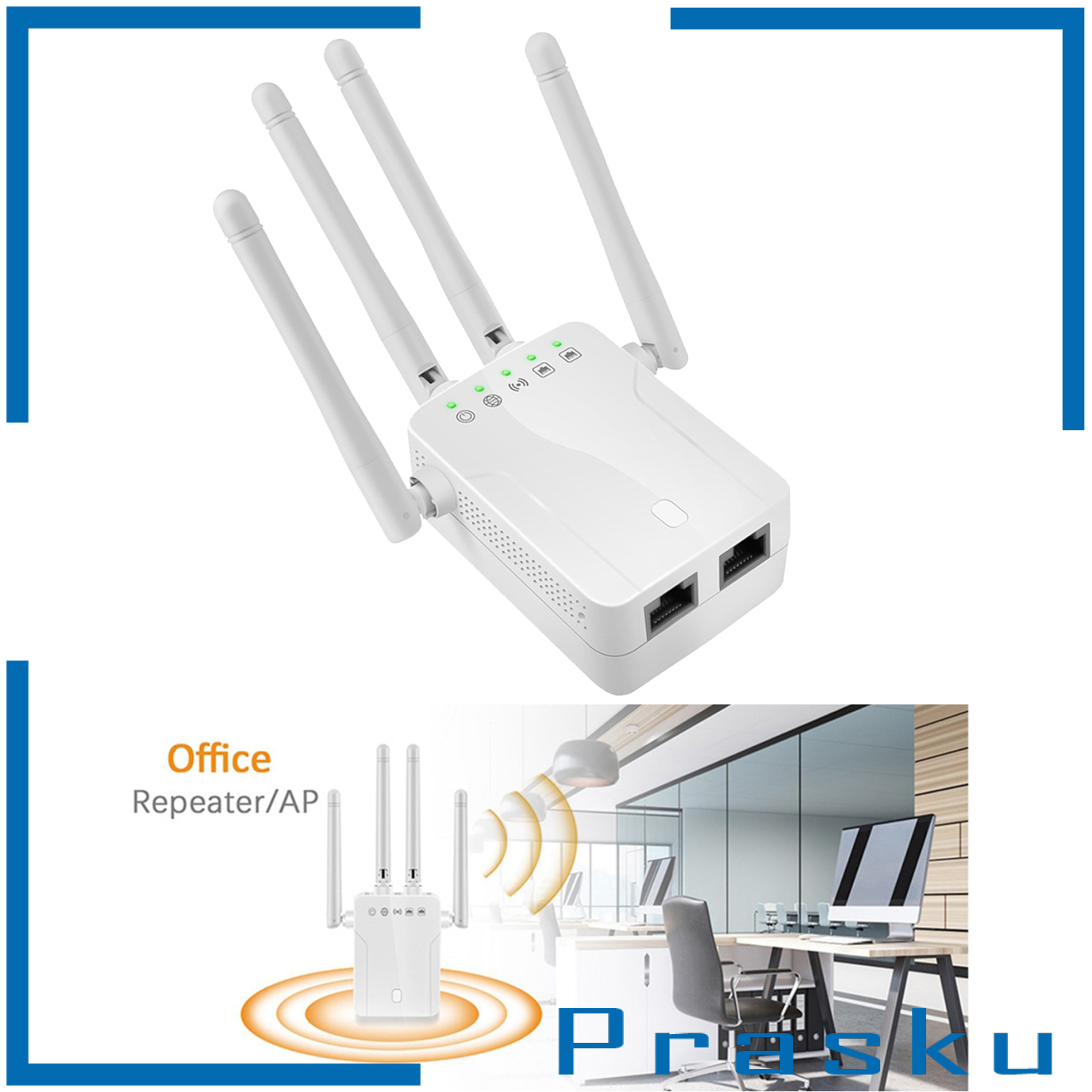 Bộ Phát Wifi Không Dây Prasku Ac1200 2.4 / 5g | BigBuy360 - bigbuy360.vn