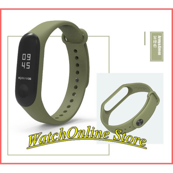 [Miband 3/4] Dây đeo silicon cao cấp Mijobs dành cho Xiaomi miband 3/4