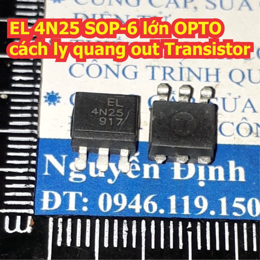 5 con EL 4N25 SOP-6 lớn OPTO cách ly quang out Transistor kde8102