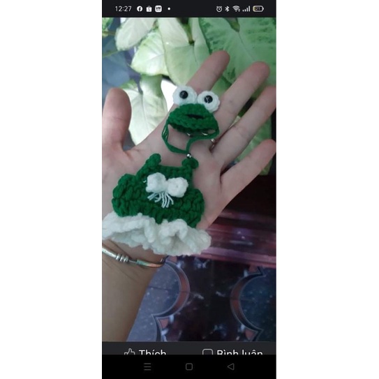 Sét váy ếch cho hamter,sóc,bọ ú