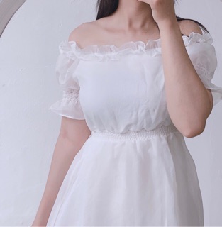 (Ảnh thật)đầm xèo công chúa 2 lớp