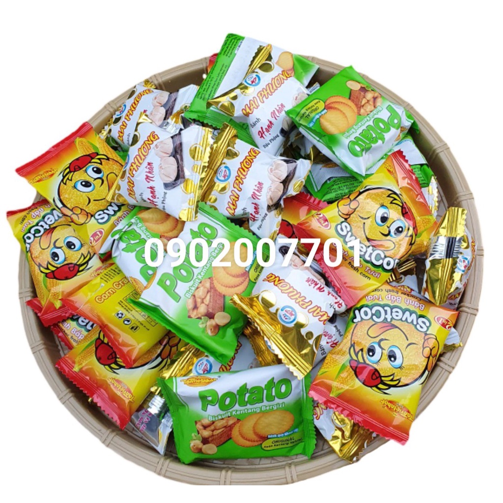 1 Kg Bánh quy mix vị Thơm Ngon