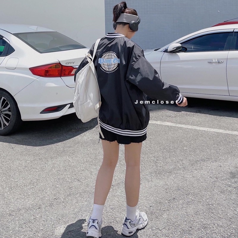 [VIDEO ẢNH THẬT] Áo Khoác Bomber Phản Quang Unisex Nam Nữ - Áo Khoác Thu Đông Ulzzang Hot Trend 2021