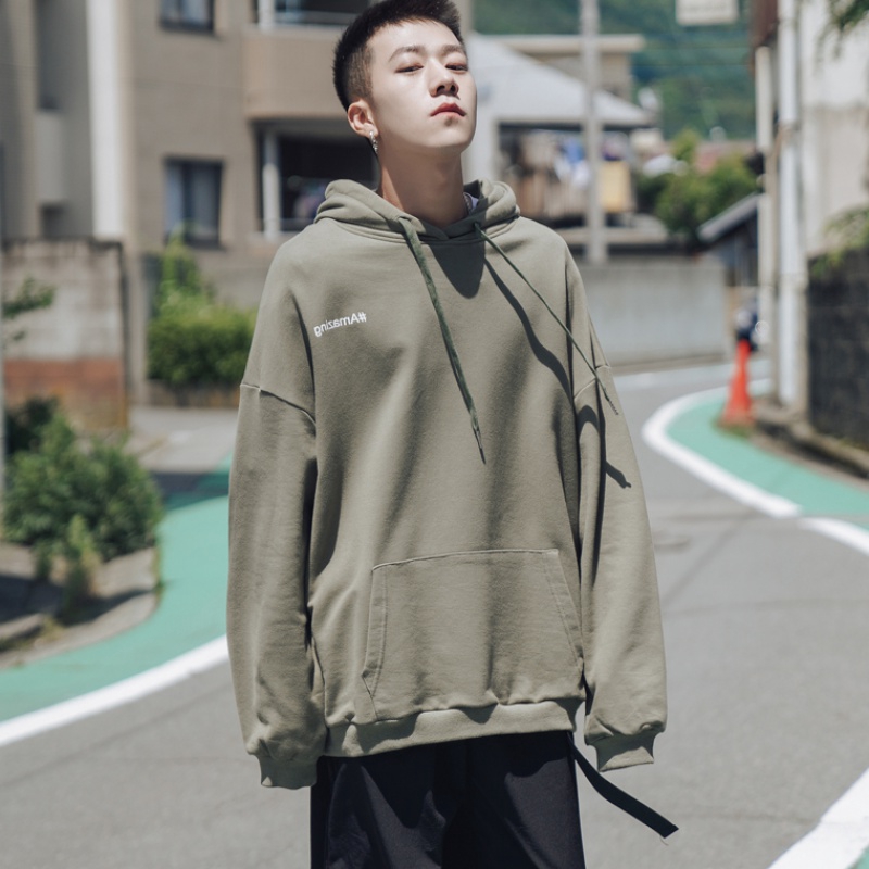 Áo hoodie dáng rộng in chữ phong cách Hip Hop thời trang thu đông 2019 dành cho nam | BigBuy360 - bigbuy360.vn