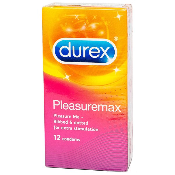 Bao Cao Su Durex Pleasuremax ( hộp 12 cái ) có gai