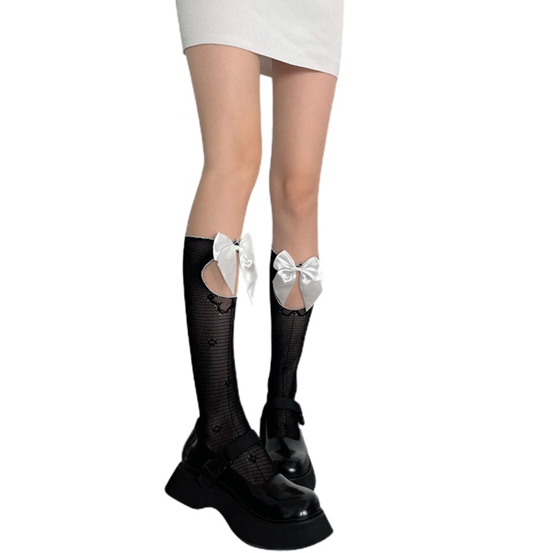 Xixi Vớ Ren Rỗng Cỡ Lớn Co Giãn Phong Cách Lolita