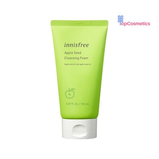 Sữa Rửa Mặt Làm Sạch Sâu Cho Da Dầu Innisfree Apple Seed Deep Cleansing Foam 150ml Topcosmetics
