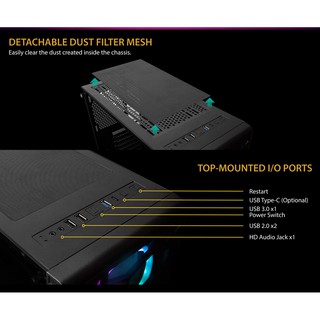 [Rẻ nhất Shopee] Vỏ case XIGMATEK VENOM (chưa kèm fan)