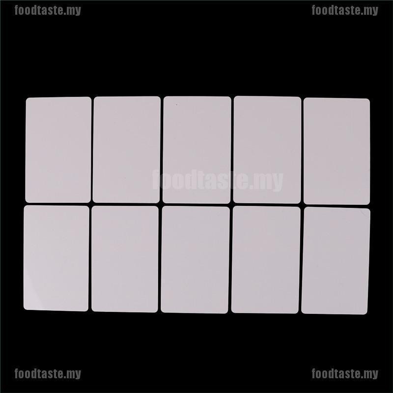 Set 10 thẻ trống bằng PVC 1k S50 IC MHz | BigBuy360 - bigbuy360.vn