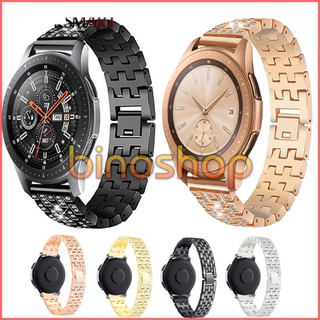 Dây đồng hồ thép Đúc Galaxy Watch 42mm/ 46mm/ Active - Thép đúc không gỉ gắn đá