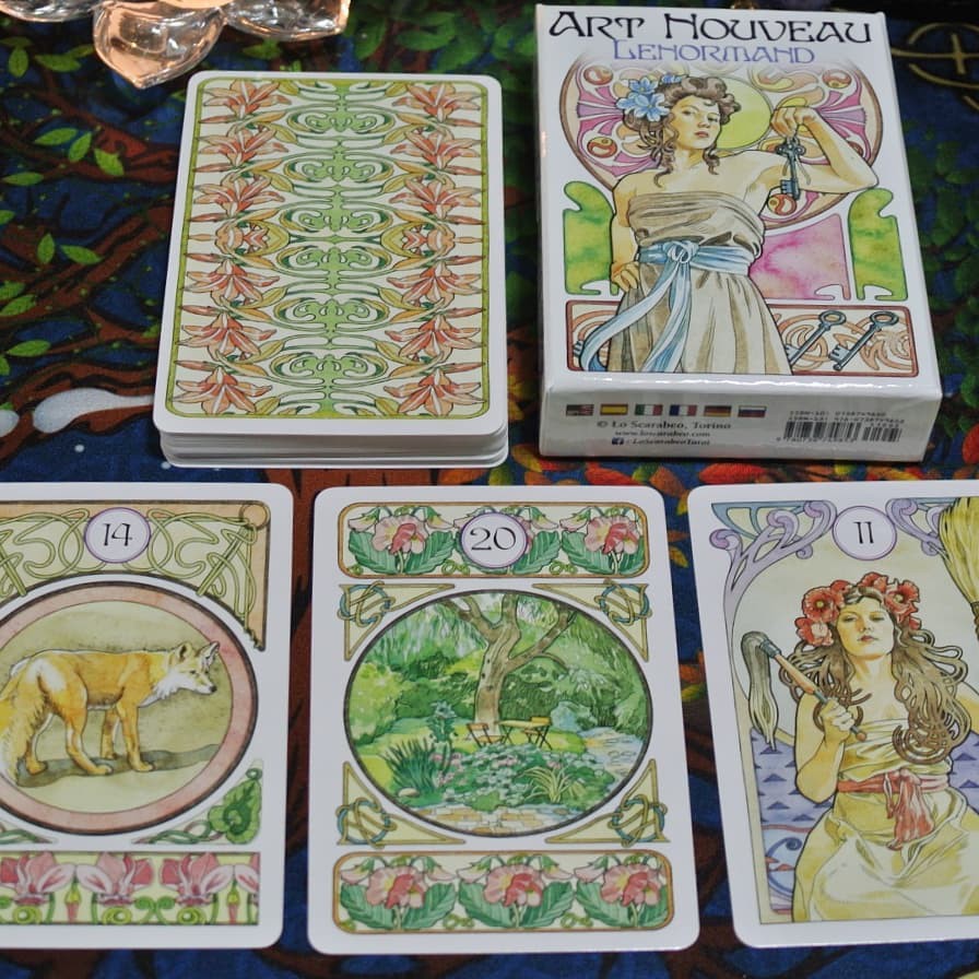 Bài Art Nouveau Lenormand