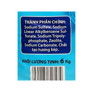 BỘT GIẶT BINKY 6KG
