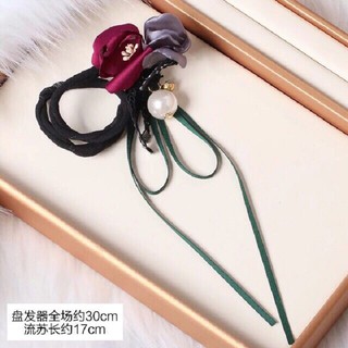 DÂY HOA QUẤN TÓC BÚI NHIỀU KIỂU