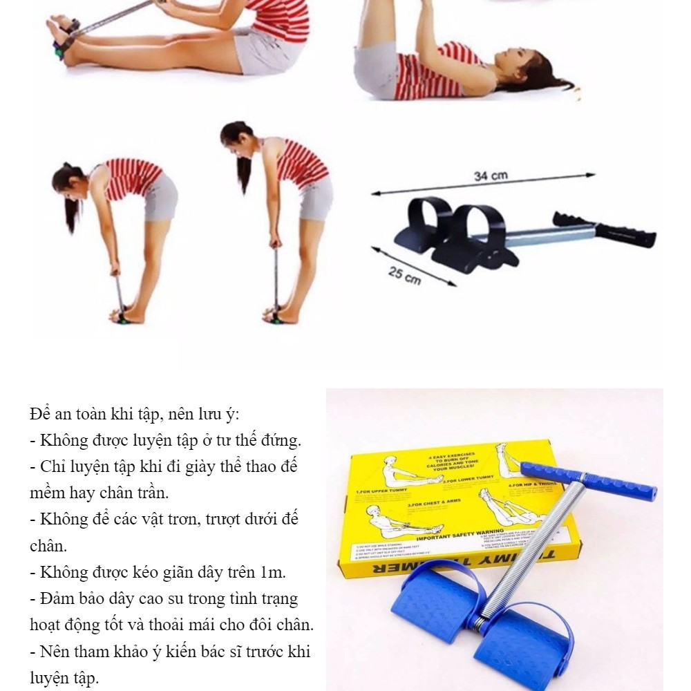 Dây Tập Lò Xo Tummy - Dây Tập Lò Xo Tummy