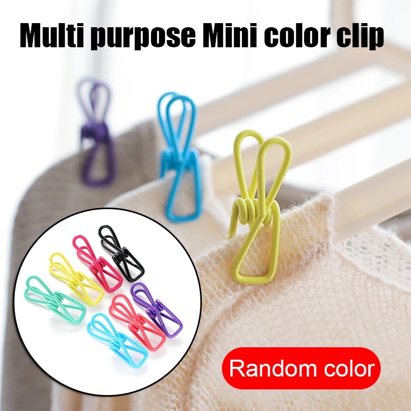 Kẹp kim loại giữ thẻ, giấy nhớ 5.7*3*1.7cm