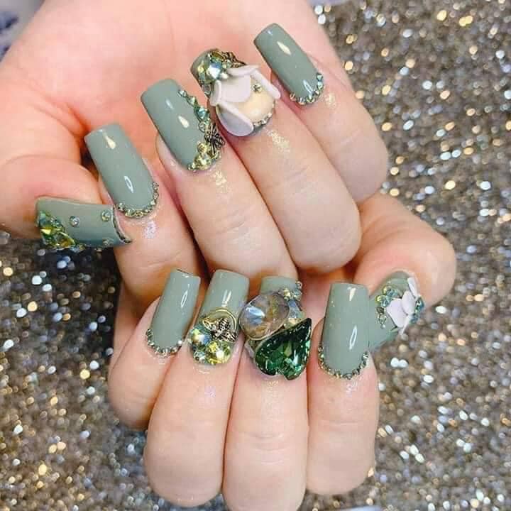 Gel đính đá nails