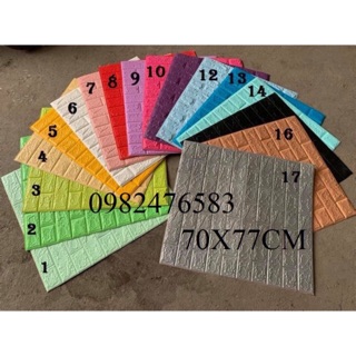 COMBO 30 TẤM XỐP DÁN TƯỜNG 3D CÁCH ÂM CÁCH NHIỆT