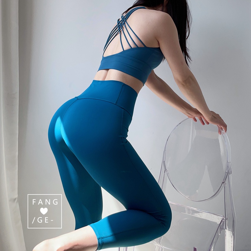 Áo ngực thể thao ANRAN có mút đệm phong cách năng động quyến rũ cho nữ