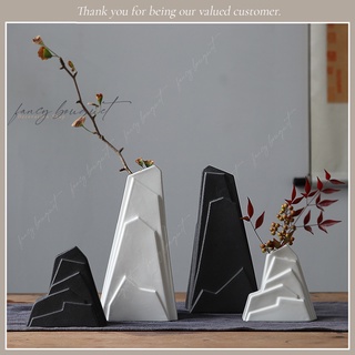 Lọ hoa gốm sứ rock cao cấp ❤️freeship❤️ bình hoa trang trí sang trọng , tinh tế