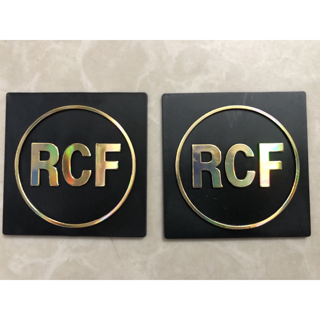 Tem Dán Thùng Loa RCF
