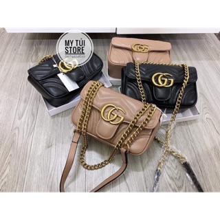 Túi chữ G tim size 22 nhỏ nhắn xinh xắn.
