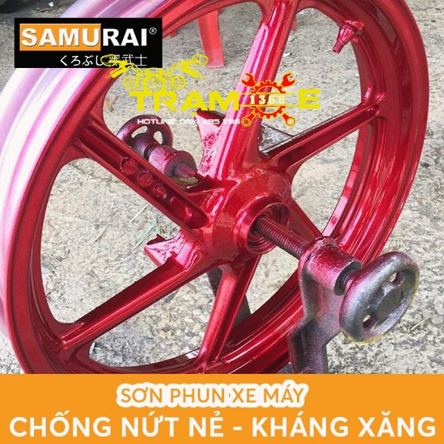 SƠN SAMURAI SƠN XỊT MÀU ĐỎ CANDY HONDA H138