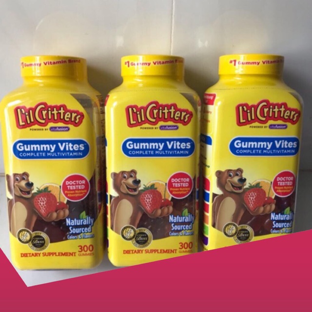 L’il Critters Gummy Vites 300v