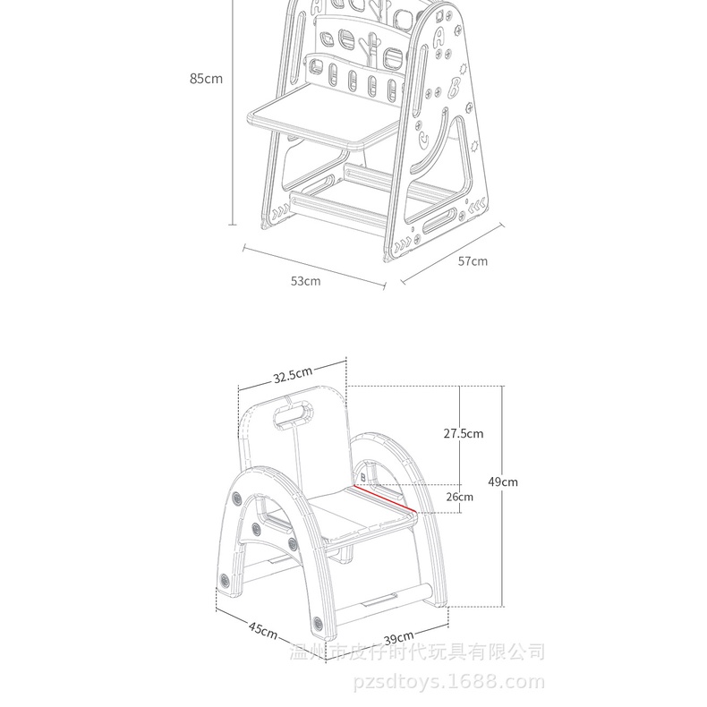 [Sẵn Kho] Bộ Bảng Vẽ Từ Tính Đa Năng 5In1 Kèm Giá Sách và Ghế Cao cấp cho bé từ 0 đến 9 tuổi