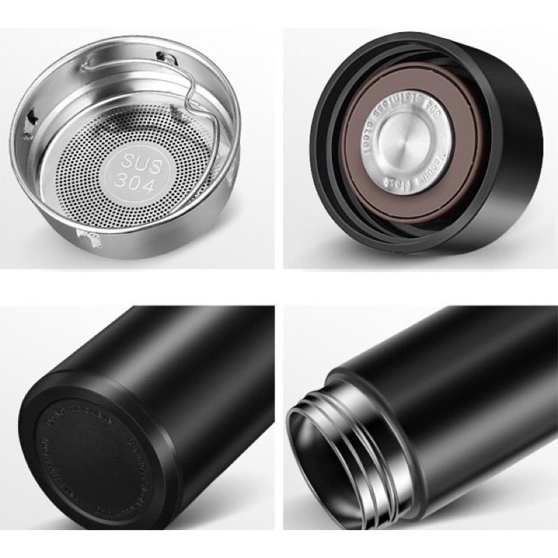 Bình giữ nhiệt thông minh có đèn LED hiển thị nhiệt độ | BigBuy360 - bigbuy360.vn