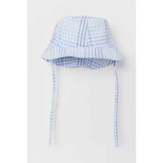 Mũ kẻ caro xanh HM H&M sz 12-18m_hàng chính hãng Mỹ