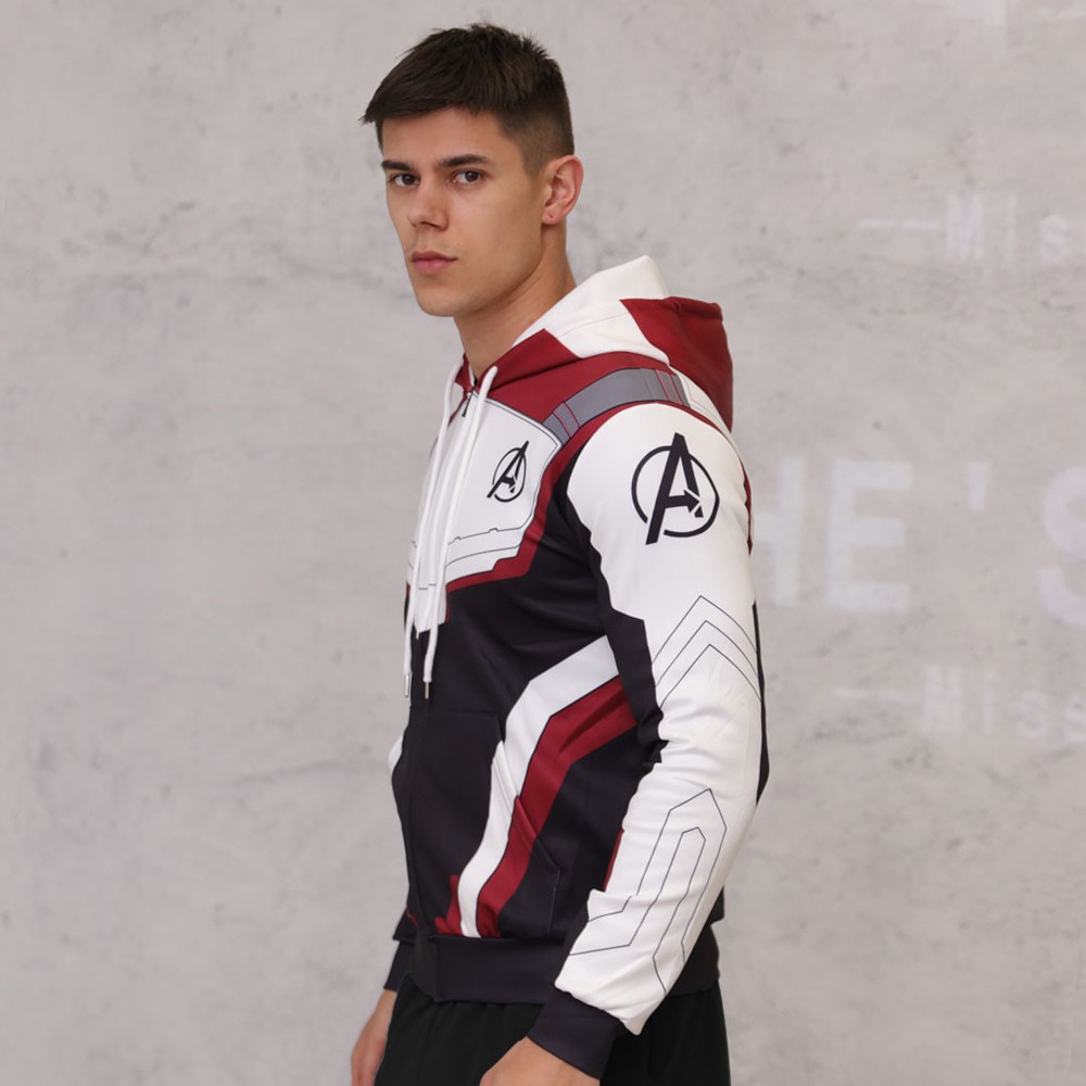 Áo khoác siêu anh hùng Avengers 4 hoodie phong cách Iron Man
