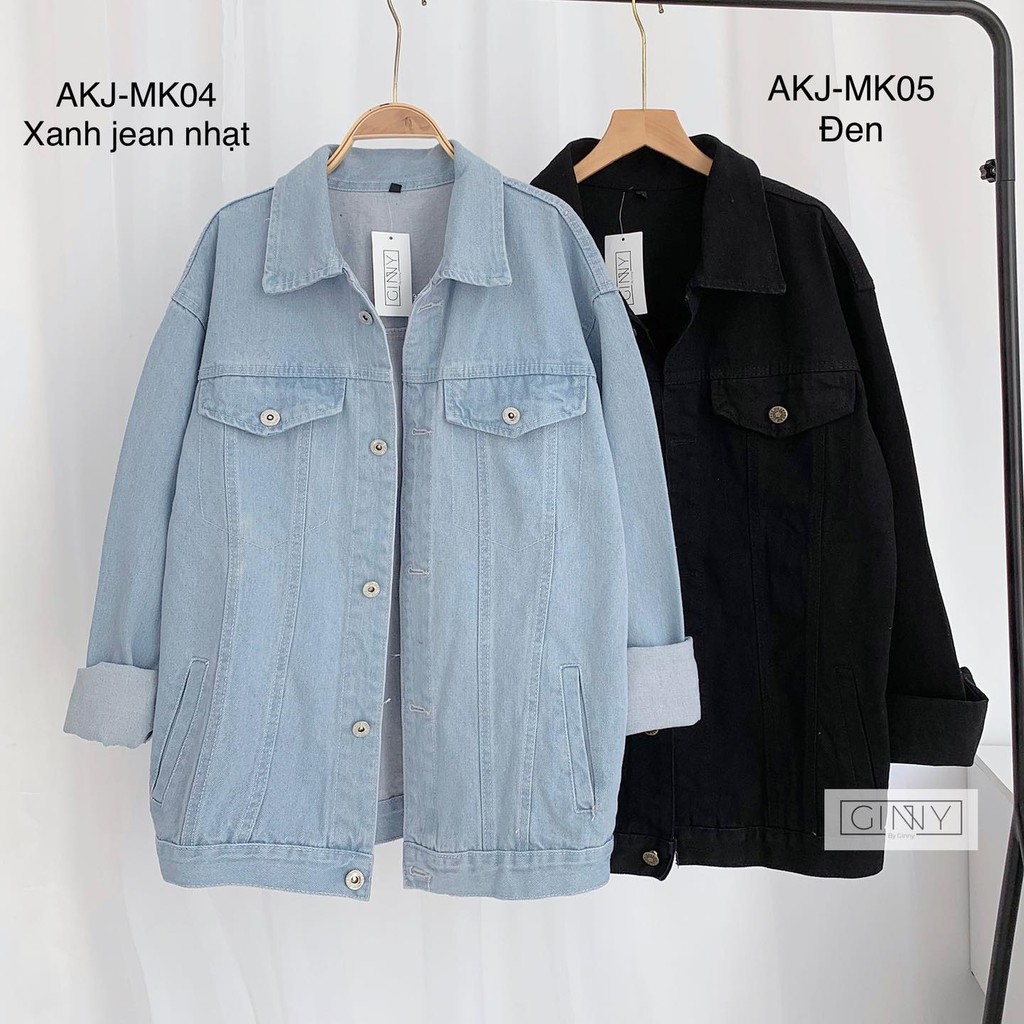 Áo Khoác Chống Nắng Jean Basic Unisex Nam Nữ | GINNY.BRAND