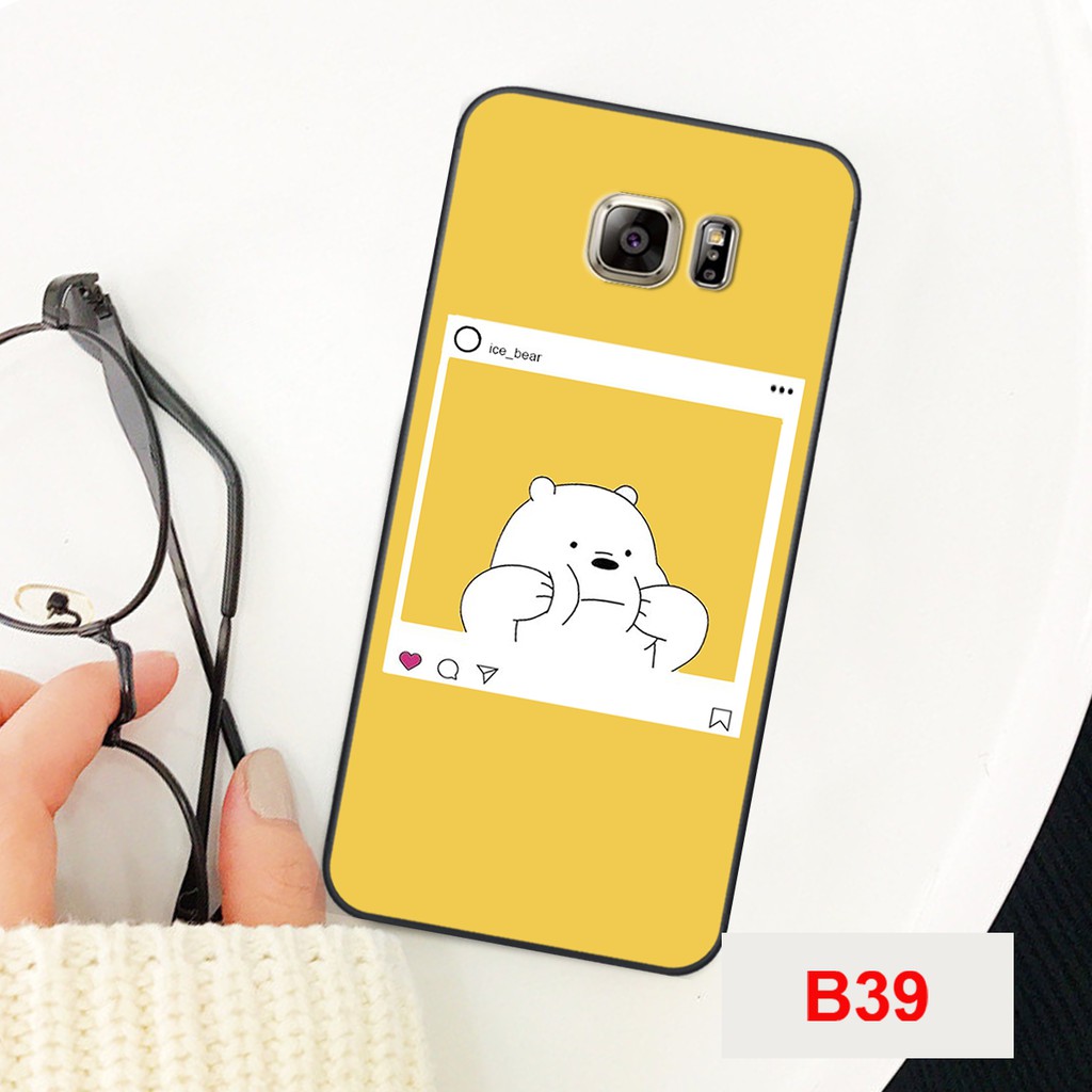 ỐP ĐIỆN THOẠI SAMSUNG S6/S6E/S7/S7E BỘ 3 CHÚ GẤU ĐÁNG YÊU-CỰC CUTE
