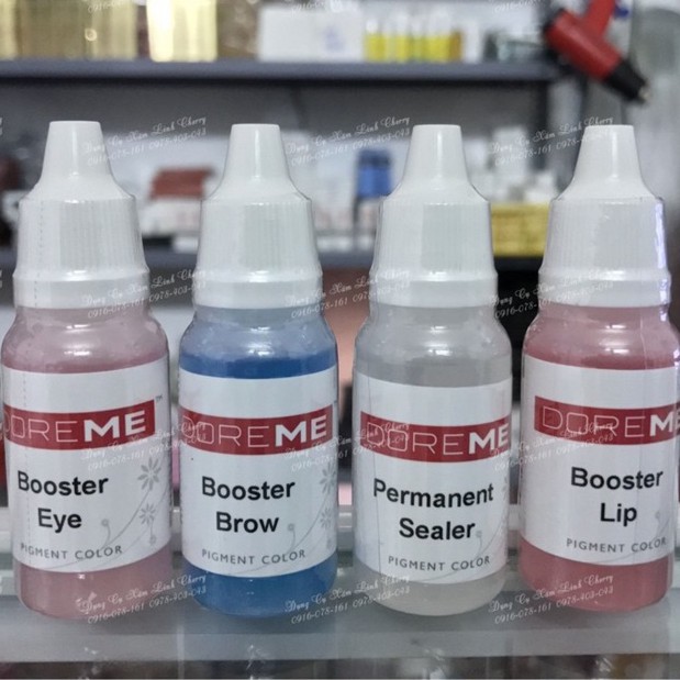 Mực Doreme Hàng Chíng Hãng, Kích Màu Môi, Mày, Mí Doreme, Mực Phun Xăm Doreme