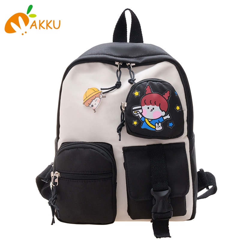 Túi Trẻ Em Vải nylon Phim Hoạt Hình Ba Lô AKKU