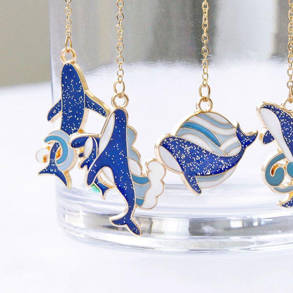 Set 4 Kẹp Đánh Dấu Trang Sách Di Động Họa Tiết Dễ Thương