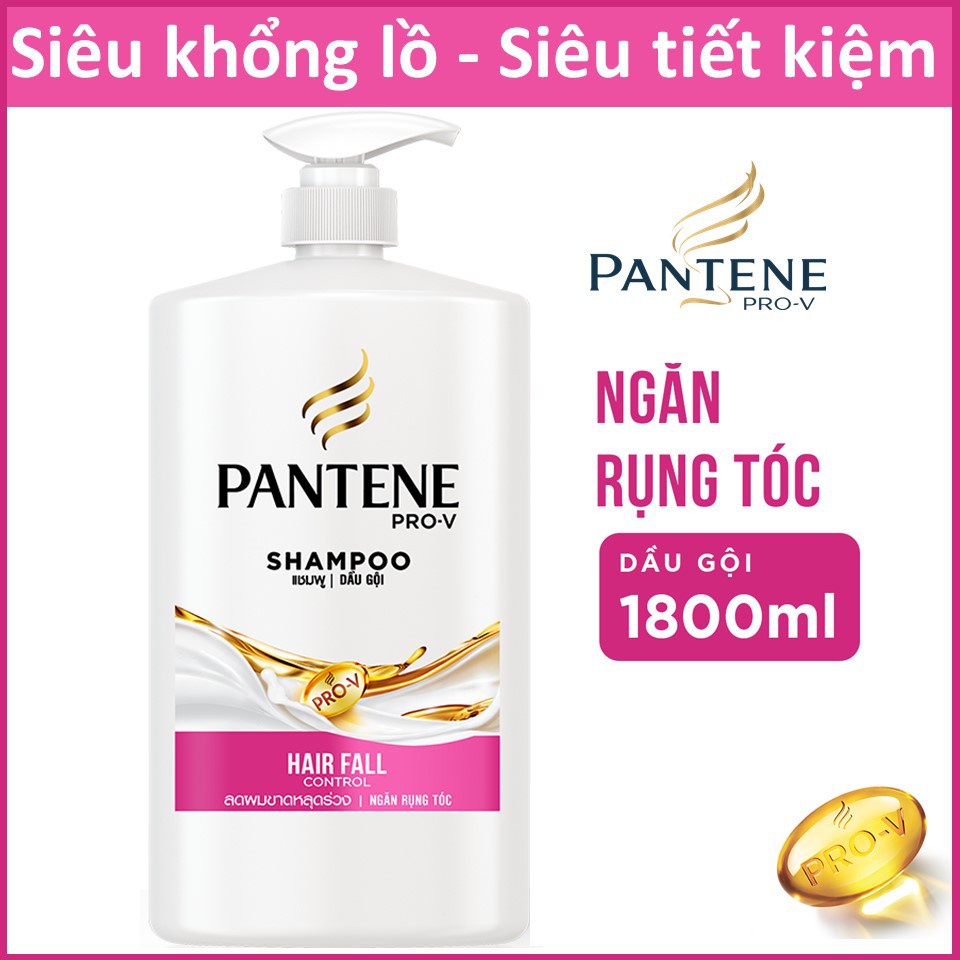 Dầu gội pantene 1800ml