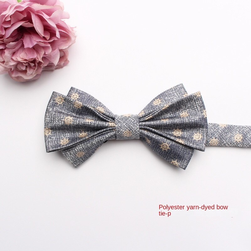 Nơ Đeo Cổ Bằng Vải Dệt Dệt Sợi Polyester Dành Cho Chú Rể/Chú Rể